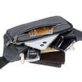 thumbnail image 4 of Riñonera para hombre y mujer, bolso de cadera grande para exteriores, bolso para teléfono móvil, cinturón deportivo para dinero., 4 of 5