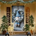 thumbnail image 6 of SLYNSHome Christmas Door Covers Decorations Xmas Blue Gnome Backdrop Banner Backdrop for Holiday New Year Party Supplies, 6 of 7