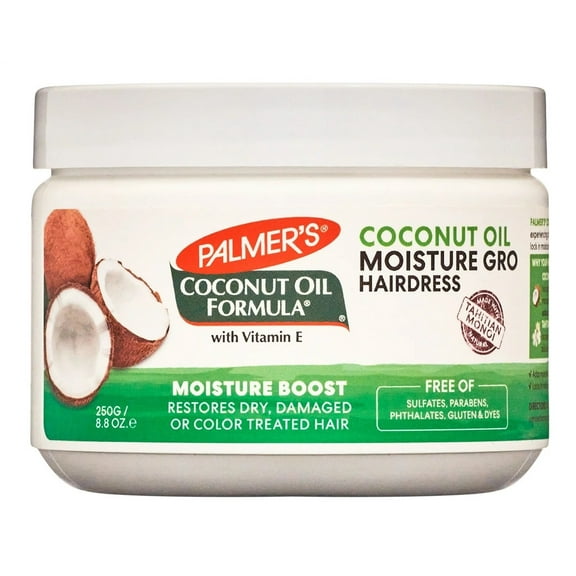 Palmers Coconut Oil Moisture Boost Gro Hairdress Jar 8.8oz (Pack of 3)