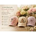 thumbnail image 5 of The Garden Morning 2026 Floral Print Baseball Cap, Lightweight Breathable Casual Sun Hat, Adjustable Hat Outdoor Daily Wear, 5 of 7
