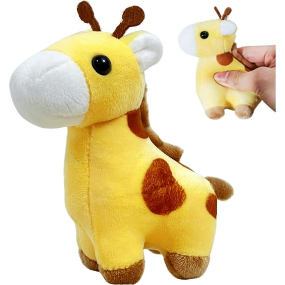 Kawaii Giraffe Stuffed Animal Plush Toys, Cute Plushies, Giraffe Stuffed Animals for Girls, Boys, Horse Plush Toy Dolls for Easter Basket Stuffers, Kids Book Bag Charms and Decorations