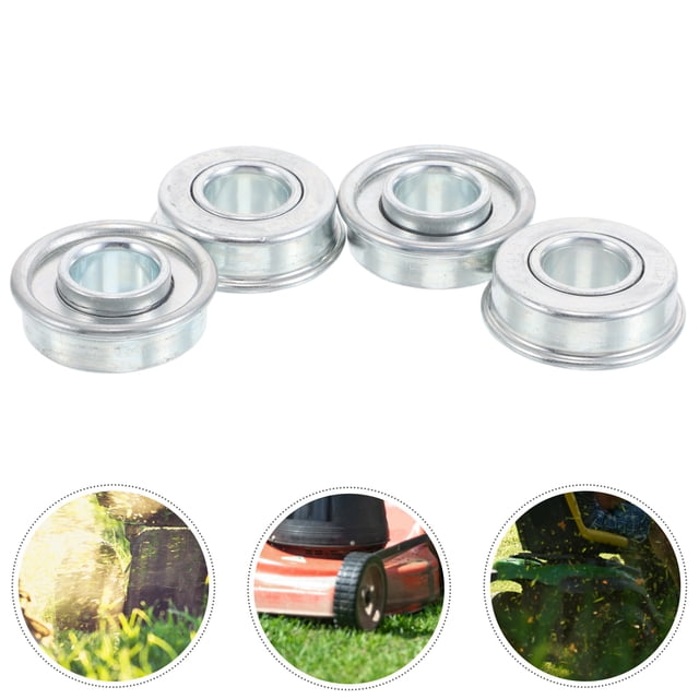 DEEPCRAFF 4 Pcs Pièces de Rechange pour Tondeuse Roulements en Acier pour Poussée Universelle et Roues Autopropulsées