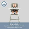 thumbnail image 3 of Chicco Stack Hi-Lo 6-in-1 Multi-Use High Chair, Booster and Stool with Tray - Tide (Blue/Green), New, 3 of 14