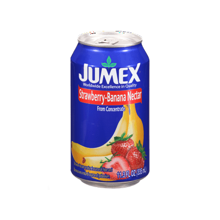 Pack of 2 Jumex Strawberry Banana Nectar Juice Can, 11.3 fl oz (Package May Vary)
