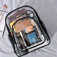 thumbnail image 4 of Mochila de viaje, Mochila para computadora portátil Mochilas escolares Mochilas escolares Mochila transparente Características de vanguardia, 4 of 12