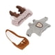thumbnail image 4 of Ropa de pato de peluche, conjunto de 3 piezas, ropa de animal de peluche de pato, ropa de juguete de peluche de pato, diseño aerodinámico, 4 of 14