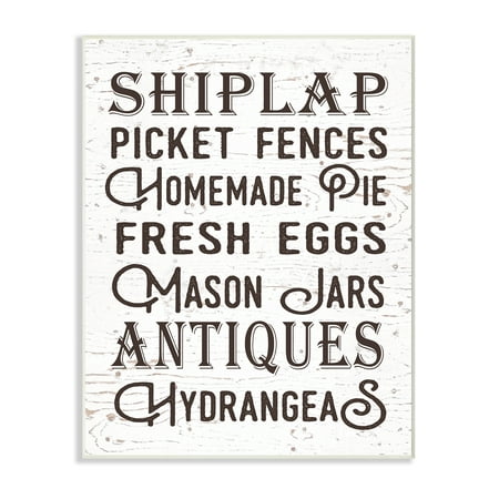 House Marker Plaques The Stupell Home Decor Collection The Best Rustic Things Farmhouse Typography Wall Plaque Art ()