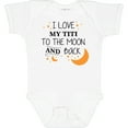 thumbnail image 3 of Inktastic I Love My Titi to the Moon and Back Boys or Girls Baby Bodysuit, 3 of 5