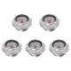 thumbnail image 1 of Aire Compresor Aceite Nivel Indicador Mirilla Vidrio M27x1,5mm Macho Roscado 20mm Altura Aluminio Líquido Indicador Vista Ventana 5uds Unique Bargains accesorios para compresores de aire, 1 of 5