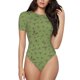 thumbnail image 1 of Balery Mallard Duck Body de cuello redondo de manga corta para mujer Tops de manga corta Tops básicos-Medium, 1 of 7