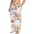 thumbnail image 2 of Disketp Gnome Camping Men's Pajama Pants - Ultra Soft Fleece Sleep and Lounge Pants (Size: S-XXL), 2 of 6