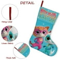 thumbnail image 4 of Super Kitties Ultra soft velvet Christmas socks, Large Super Soft Christmas Stockings For Christmas Xmas Tree Holiday Fireplace Family Decor Gifts, 4 of 5