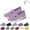 Light Purple#008, variant on Stichou Women's Woven Orthopedic Breathable Soft Shoes, Lightweight Comfortable Mesh Stretch Sneakers,Go Walking Slip on Nurse Foam Shoes Army Green