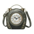 thumbnail image 1 of Bolso de hombro para mujeres Resas clásicas de reloj clásico para viajar en las compras de verano en la calle Gris, 1 of 8