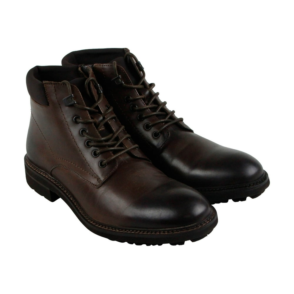 Kenneth Cole - Kenneth Cole New York Design 10445 Mens Brown Casual Dress Boots Shoes - Walmart