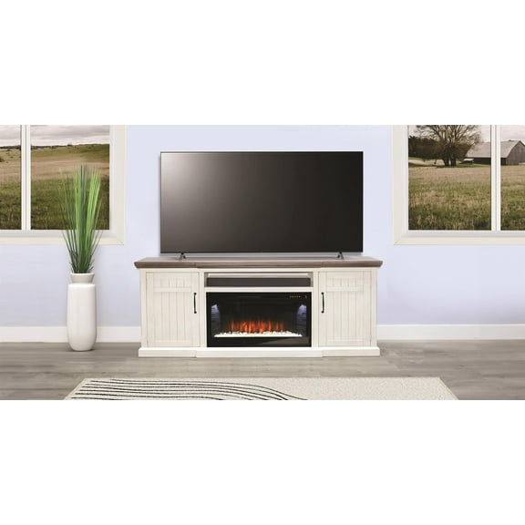 Sunny Designs 72" Media Console with Electric Fireplace