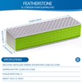 thumbnail image 4 of Colchón de espuma para acampar THINTON, impermeable, exterior, verde, 4 of 6