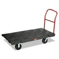 thumbnail image 3 of Rubbermaid Commercial FG444100BLA 24 in. x 48 in. x 7 in. 2000 lbs. Capacity Platform Truck - Black, 3 of 3