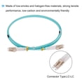 thumbnail image 4 of 1 Metro 3.2Ft Fibras Parche Cable Multimodo Dúplex LC-LC OM3 LSZH Fibras Óptico Cable Puente Verde para Instrumentación, Óptica Fibras 1Uds, 4 of 6
