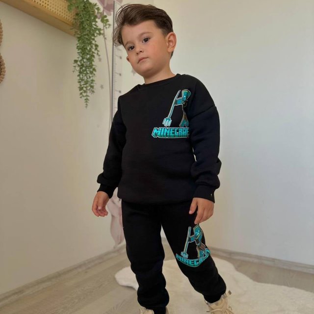 JuniorKids Cube Hero Boys Joggers Set