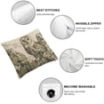 thumbnail image 4 of Nawypu Branch Animal Lover Pillowcase Throw Pillow Cover Cushion Case 2pcs, 4 of 6