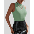 thumbnail image 4 of Blusas Mujer Unitalla Texturizada Casual O Elegante Crop Top, 4 of 5