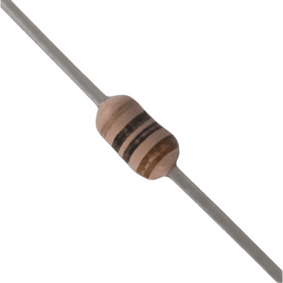 Pack of 50 ERD-S2TJ100V Resistor 10 Ohms ±5%, 1/4W Through Hole Axial Carbon Film : RoHS, Cut Tape