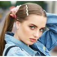 thumbnail image 2 of Instagram - Épingles à Cheveux à Damier Inspirées - Accessoires de Cheveux à la Mode, 2 of 4