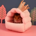 thumbnail image 5 of Bobasndm Guinea Pig House, Hamster Hedgehog Winter Nest, Small Animals Warm Cage Cave Bed, 5 of 9