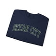 thumbnail image 3 of Ocean City Sweatshirt Gifts Crew Neck Shirt Long Sleeve Unisex, 3 of 7