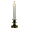 thumbnail image 6 of Northlight Set of 4 LED Flickering Window Christmas Candle Lamp with Timer 8.5″, 6 of 10