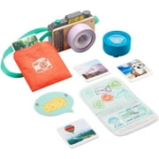 Fisher-Price Click Away Camera Set, 10-Piece Pretend Play Set