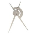 thumbnail image 1 of HILABEE Accurate Ratio Calipers Microblading Eyebrow Ruler Flexible Removable Reusable Stainless Steel Ruler Measure Tools for Makeup, 1 of 9