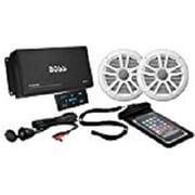 BOSS Audio Systems ASK902B.6 Weatherproof Marine Radio with 6.5 Full Range Speakers Kit (1 Pair)
