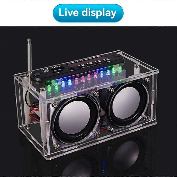 DIY Bluetooth Speaker Kit Soldering Project Practice Electronic Kit