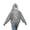 Grey, variant on Women Los Angeles California Back Print Hoodie with Drawstring Oversized Fit Casual Vacation Travel Pullover Sweatshirt Top