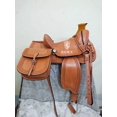 thumbnail image 2 of High Quality Wade Tree Wide Gullet Western Leather Horse Saddle With Saddle Bag., 2 of 4