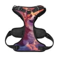thumbnail image 5 of Lsque Sunset Cloud Corgi Dog Harness, No-Pull Pet Harness with 2 Leash Clips, Adjustable Soft Padded Dog Vest with Easy Control Handle for Large Dogs-Medium, 5 of 9