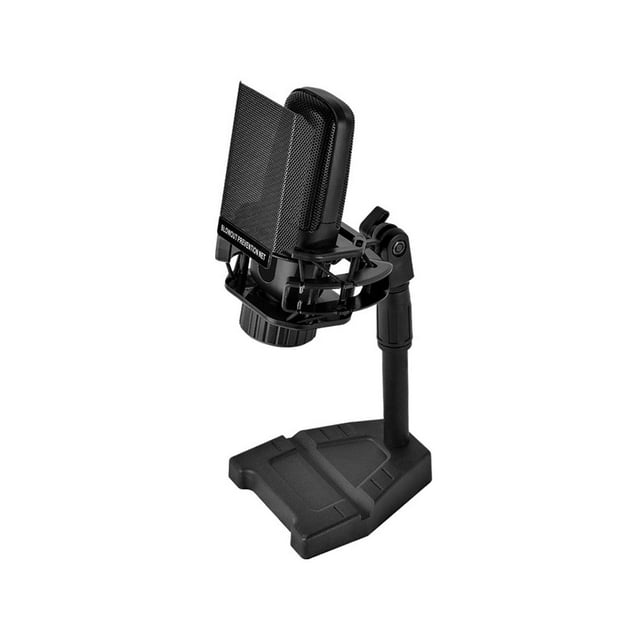 Tachiuwa Support de Bras de Microphone Support de Microphone de Bureau avec Microphone Support de Table de Filtre Stable en Fer