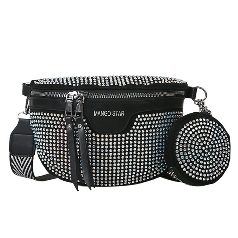 Sparkle Crossbody Belt Bag