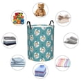 thumbnail image 2 of Cute Funny Goggles Husky Laundry Basket, Laundry Hamper Waterproof Laundry Bag Clothes Hamper Laundry Bin with Handles for Bedroom, Living Room, Kids Room-#, 2 of 5