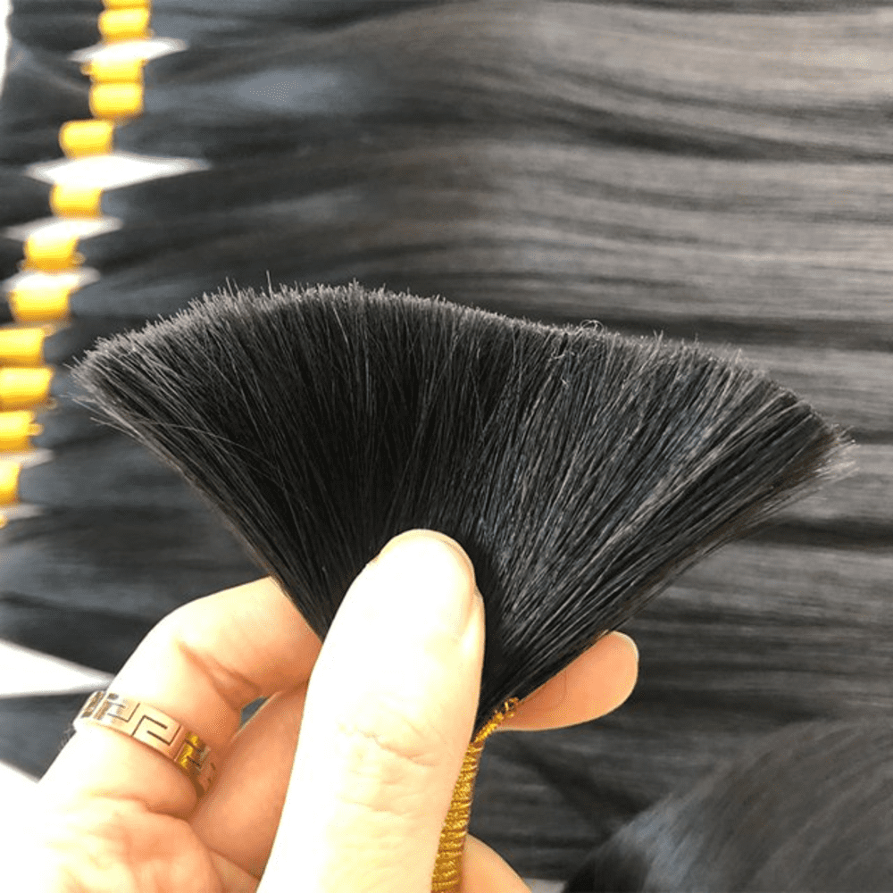 Ustar Bulk Hair for Micro Braiding Hair Weave 100 % Unprocessed Virgin Remy Brazilian Human Hair Bundles 100g Natural Color Weave Hair Straight Hair 20"