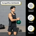 thumbnail image 5 of Kettlebell Kings Competition Kettlebells Weight (35mm handle) 8-48 KG - Hand weights Workout Gym Equipment and Strength training sets for Women and Men for Home Gym - Suitable for Repetition Workouts, 5 of 7