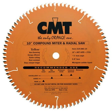 Cmt  10 In. Compound Miter And Radial 10in.