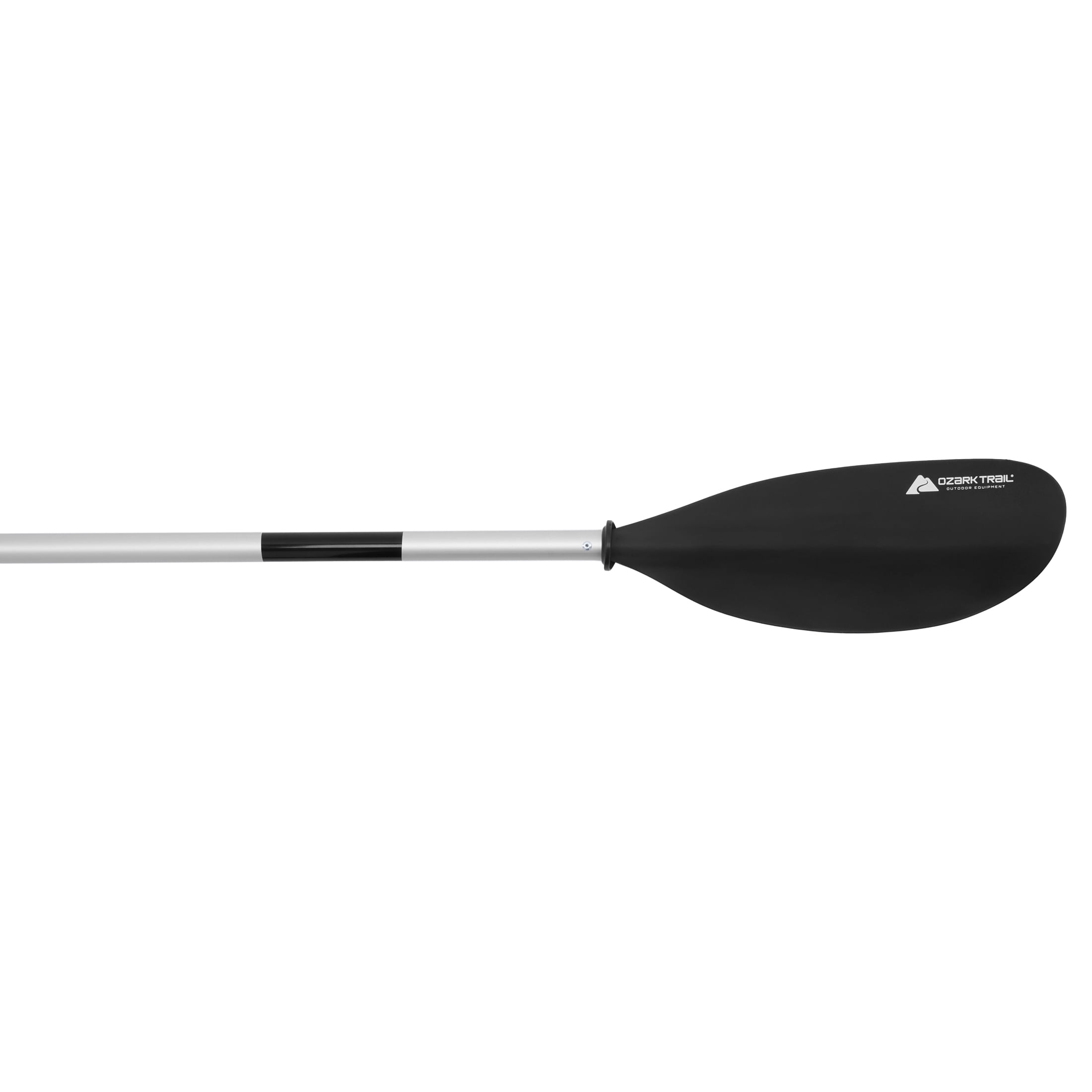 Ozark Trail Black Aluminum and Plastic Adjustable 2-Piece Kayak Paddles, 90"
