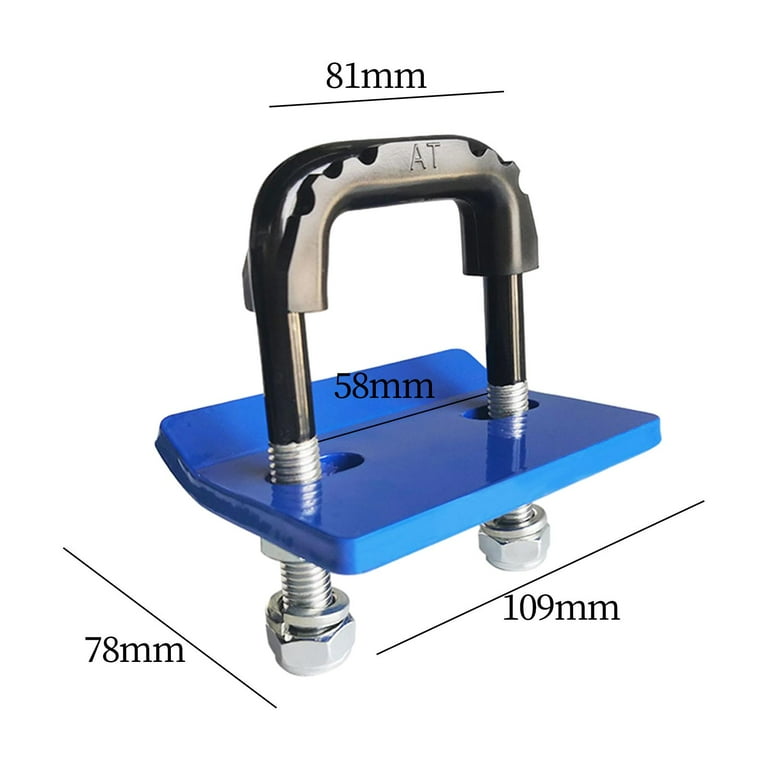 funtasica Hitch Tightener Anti Rattle Stabilizer for Bike Rack Trailer Hitch Tray blue Walmart