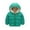 Green, variant on CSCHome 1-7Y Boys Girls Hooded down Jacket Toddler Winter Outerwear Lightweight Puffer Fake down Kids Cotton Coats