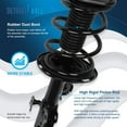 thumbnail image 4 of Detroit Axle - Front Left Strut w/Coil Spring Assembly Replacement for 2006-2012 Toyota Rav4 3.5L, 4 of 7
