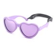 thumbnail image 1 of Gafas de Sol Polarizadas para Bebé NULOOQ Flexibles con Forma de Corazón Color Púrpura, 1 of 5
