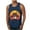 Navy-1, variant on Men's Trendy Coconut Printed Tank Top Crew Neck Athletic Vest Workout Sleeveless Shirts Pullover Fitness Vest Gym Quick-drying Fitness Athletic Muscle Tee Green-1 M